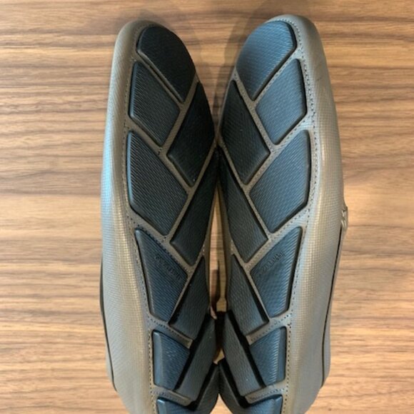 Grey Giorgio Armani Loafers